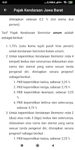 Cek Pajak Kendaraan Plat Jabar
