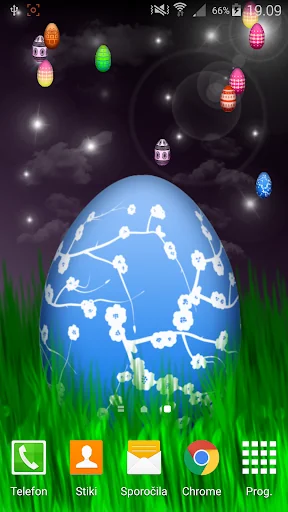 Easter Wallpaper Animated Eggs