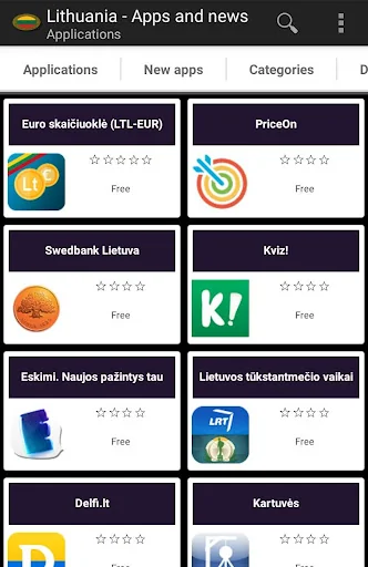 Lithuanian apps and games