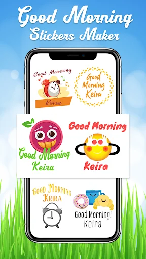 Good Morning Sticker