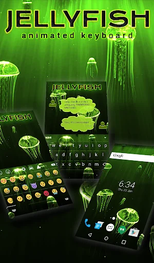 Jellyfish Keyboard & Wallpaper