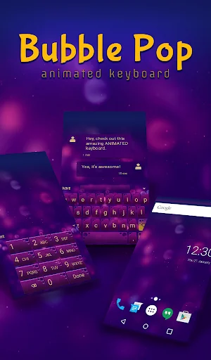 Bubble Pop Wallpaper Theme