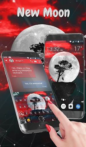 Moon Live Wallpaper Theme