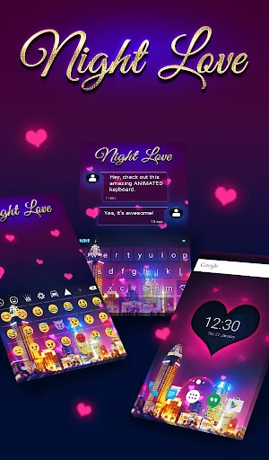Night Love Wallpaper
