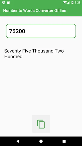 Number to Words Converter