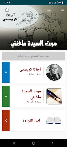 رواية موت السيدة ماغنتي
