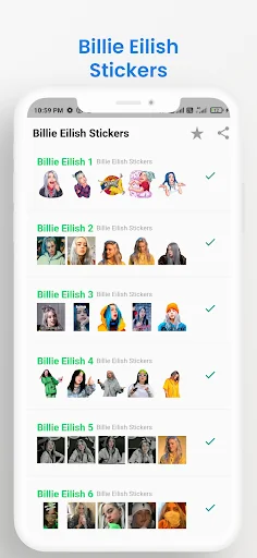 Billie Eilish Stickers