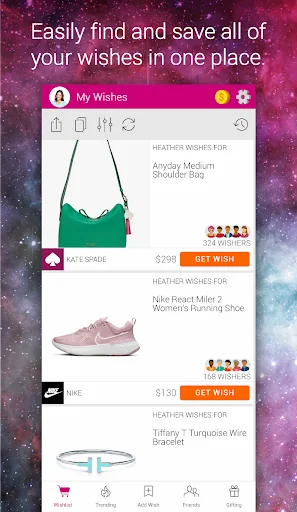 Wishfinity: Wishlist & Gifts