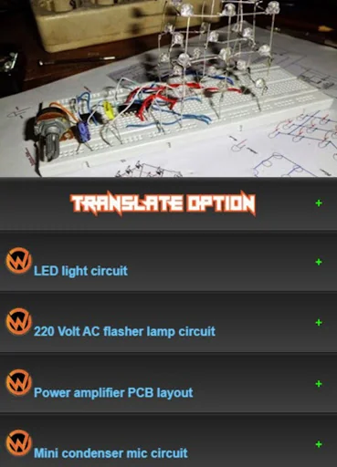 Learning electronic circuits