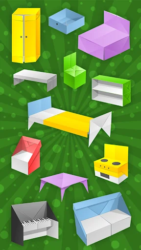Origami Furniture From Paper