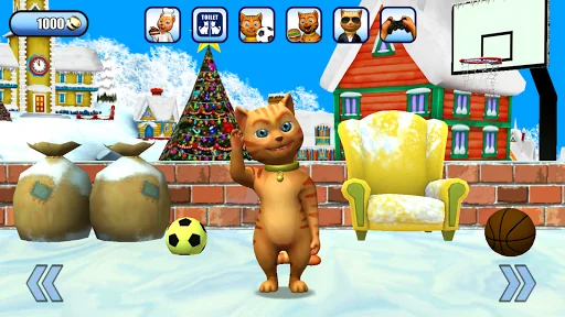 Talking Cat Leo Frozen Ice Fun