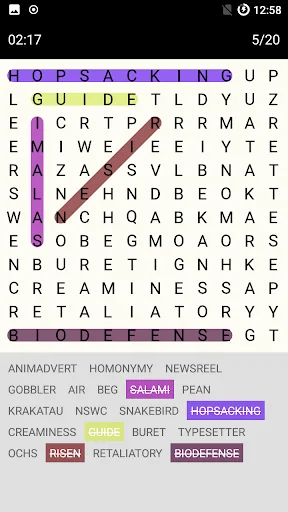 Word Search Game