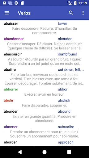 Conjugaison Française
