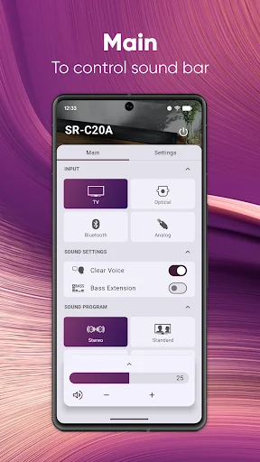 Sound Bar Remote