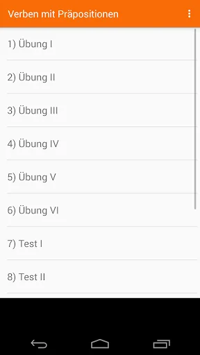 German Verbs B1/B2 Goethe