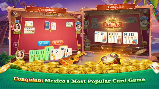 Conquian - La Viuda Slots