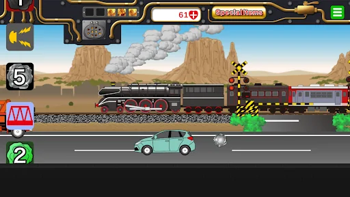 Steam locomotive choo-choo