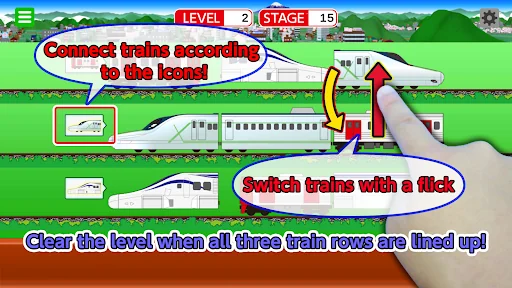 Train Link Slide Puzzle