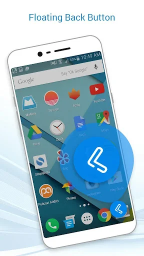 Floating Back Button