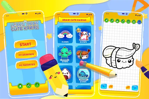 Learn to Draw Cute Characters