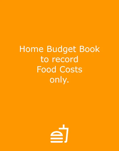 Food Costs: Home Budget Book