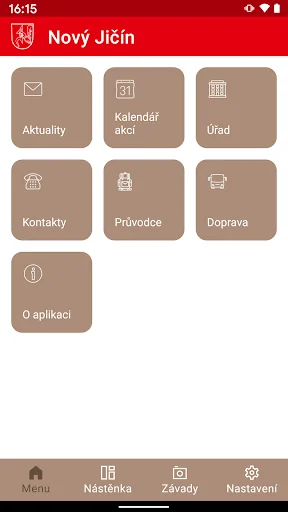 Nový Jičín v mobilu