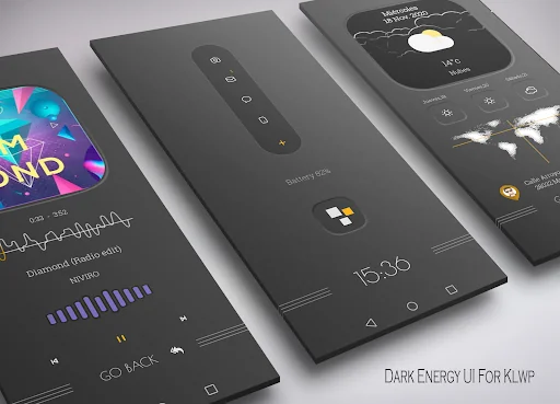 Dark Energy UI for klwp