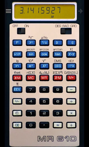 Calculator MR 610 pro