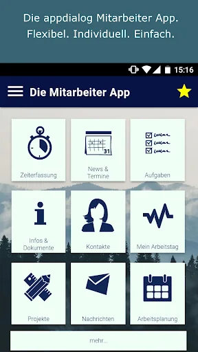Die Mitarbeiter App