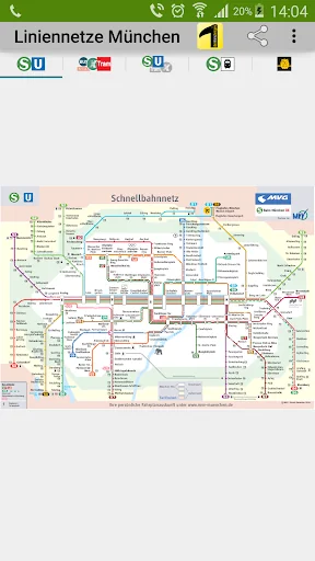 Munich Metro Map 2026
