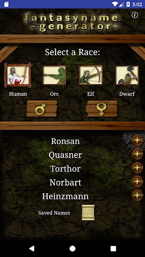 Fantasy Name Generator