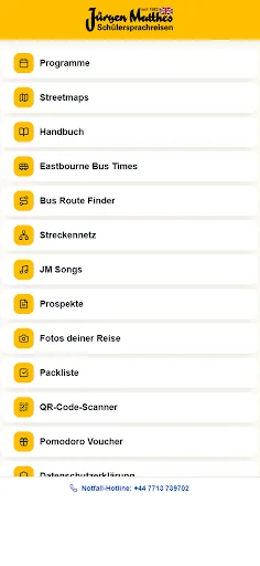 JM Sprachreisen App