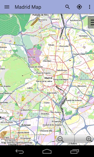 Madrid Offline City Map Lite