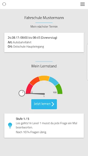 Meine Fahrschul-App