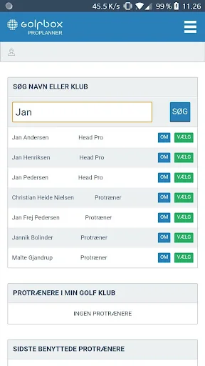 GolfBox ProPlanner