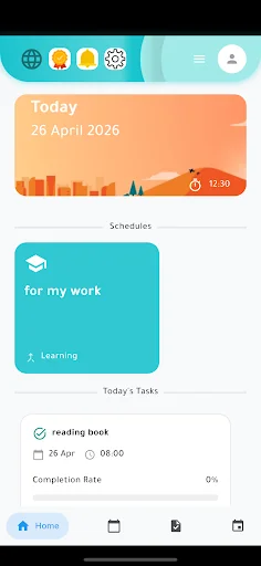 Study Schedule Task Management