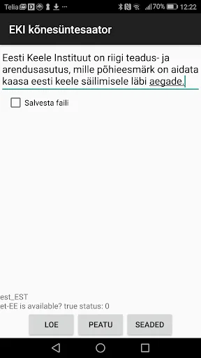 EKI kõnesüntesaator
