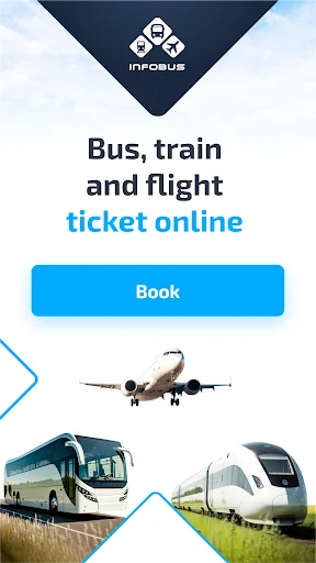 INFOBUS: Bus, train, flight
