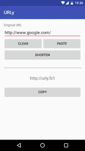 URLy URL shortener
