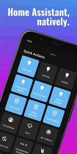 Home Slide for Home Assistant