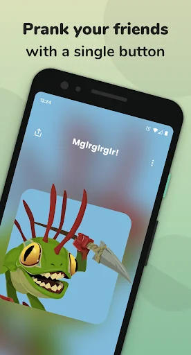 The Mrglrglr Button