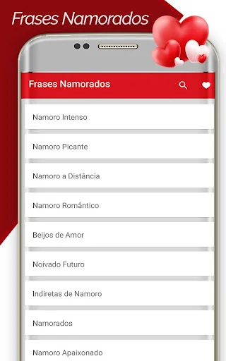 Frases dos Namorados