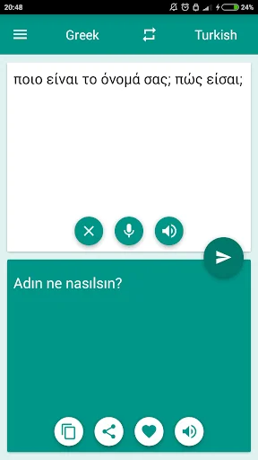 Turkish-Greek Translator
