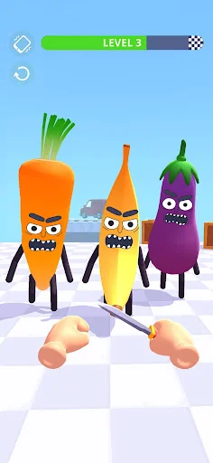 Hit Tomato 3D - Knife Master