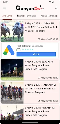 GanyanTime - Altılı Tahminleri