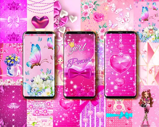 Girly live wallpapers