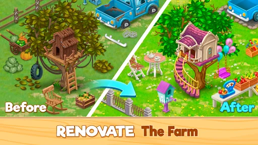 Granny’s Farm:  Match-3