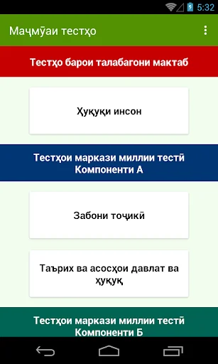 Маҷмӯаи тестҳо