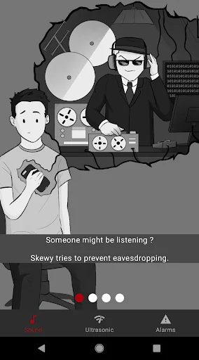 Skewy - anti eavesdropping
