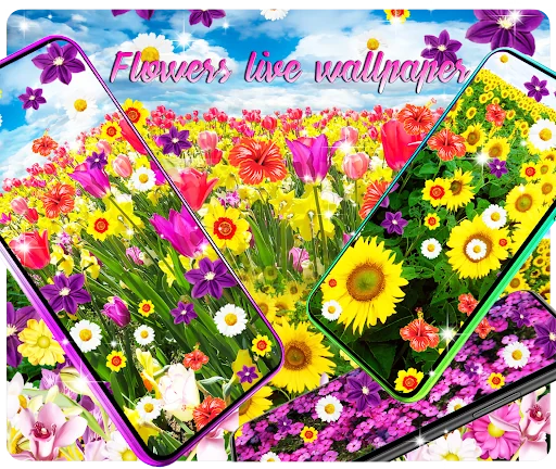 Flowers live wallpaper